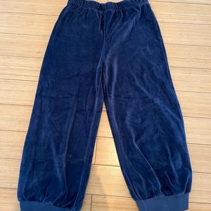 Suzie Kondi Velour Harem Pants Navy